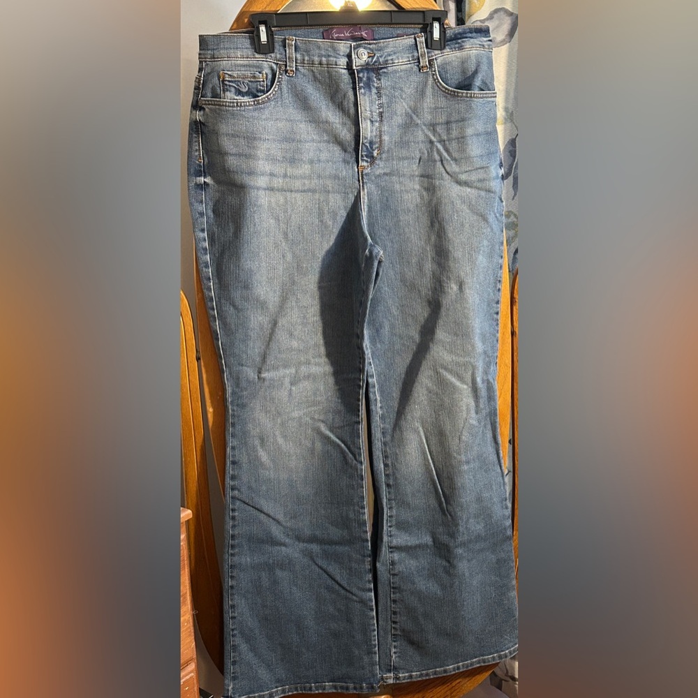 Gloria Vanderbilt Blue Boot Cut Jeans